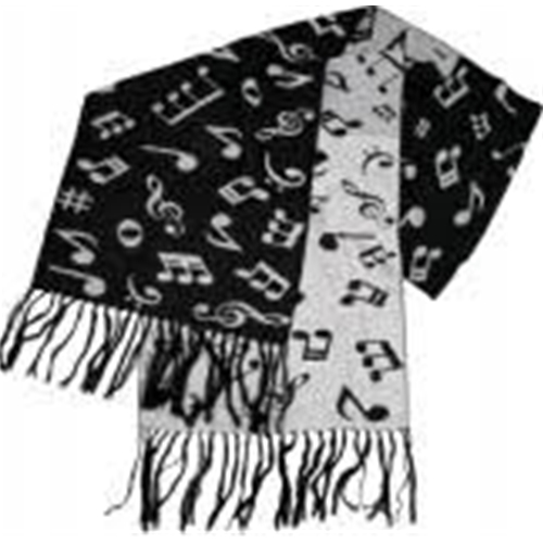 Scarf Music Notes