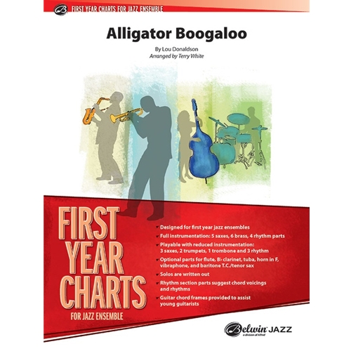 Alligator Boogaloo for Jazz Ensemble Arr. Terry White