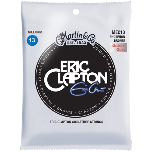 Martin MEC13 Claptons Choice Medium Acoustic Strings, Phosphor Bronze