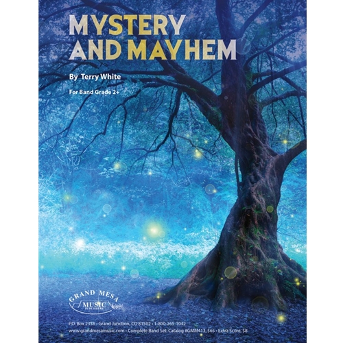 Mystery and Mayhem for Concert Band by Terry White