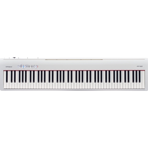 Roland FP30X White Digital Piano