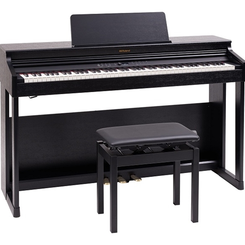 Roland RP701 Digital Piano & Bench Black