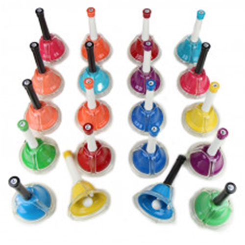 EMUS 20 Note Bell Chorus Handbells with Knobs