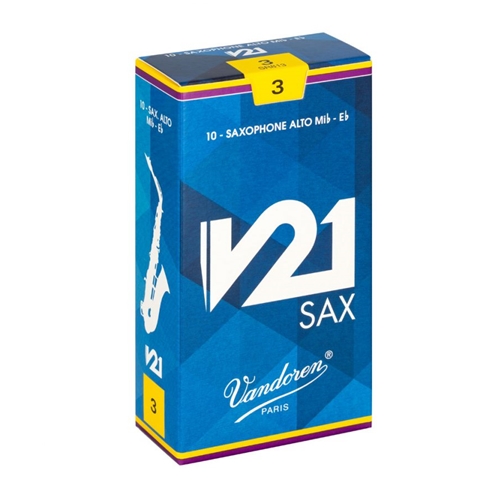 Vandoren V21 Alto Sax Reeds #2.5