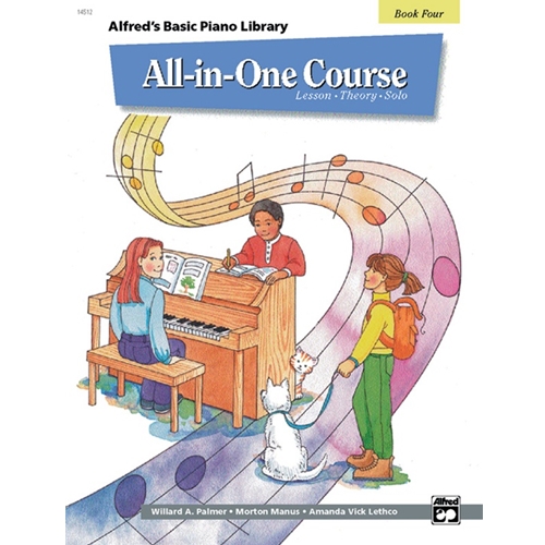 Alfred's Basic All-in-One Course Book 4
