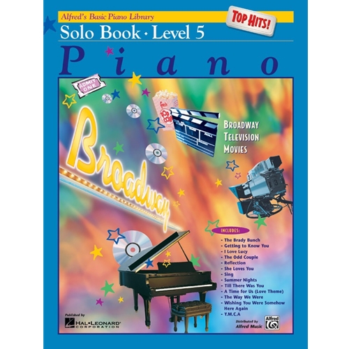 Alfred's Basic Piano Library: Top Hits! Solo Book 5