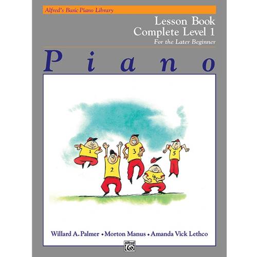 Alfred's Basic Piano Library: Technic Book Complete Level 1