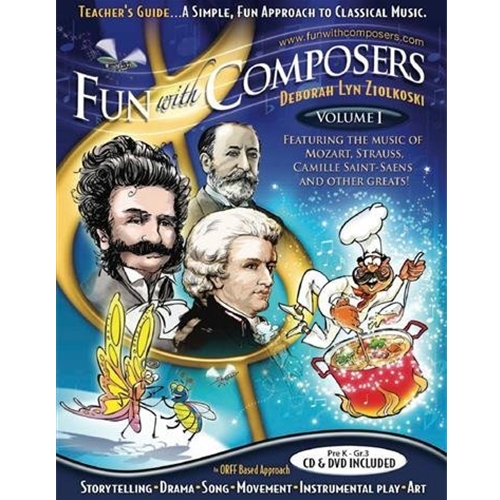Fun with Composers Volume I Teachers Guide (Pre K - Grade 3) - Digital Download