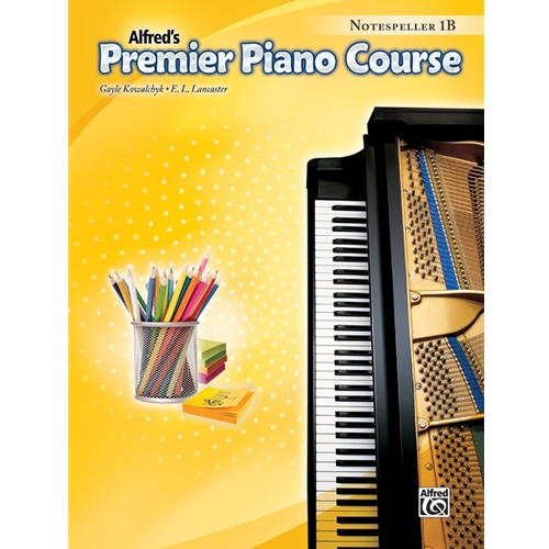Premier Piano Course Notespeller 1B