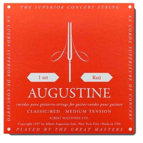 Augustine Red Classical Strings - Medium Tension