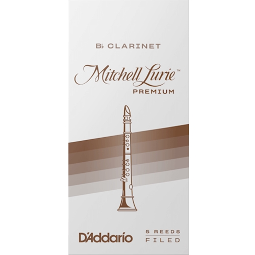 Mitchell Lurie Premium Filed Clarinet Reeds #4.5 (5)