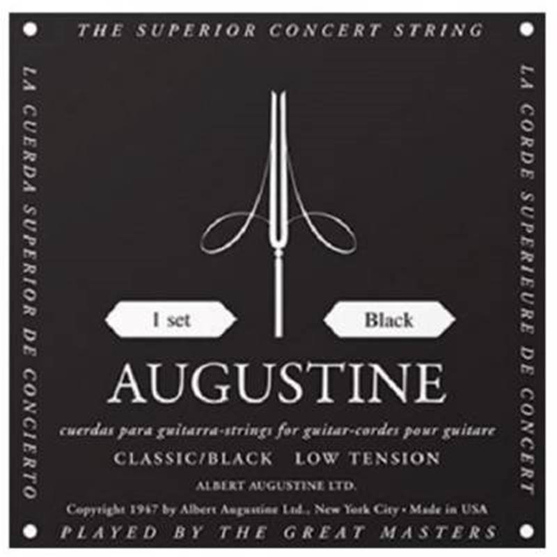 Augustine Black Classical Strings (Low Tension)